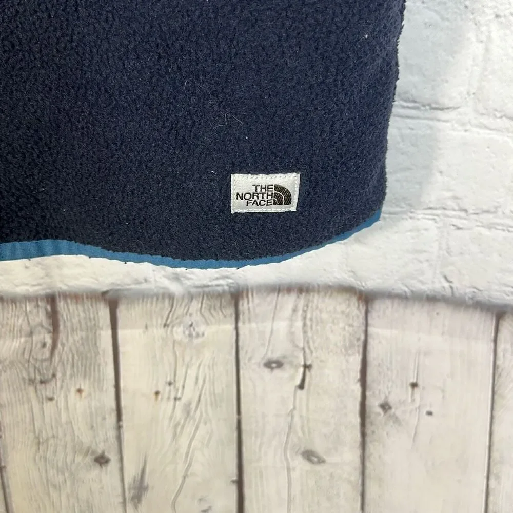 The North Face Men's Carbondale Blue Fleece‎ Vest Size XL Full Zip